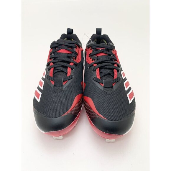 Adidas Icon 6 Bounce Baseball Metal Cleats Red Black White FV9348 Men’s Size 7.5 - Picture 7 of 11